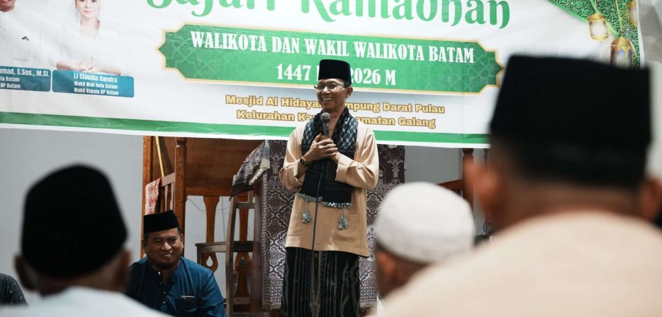 Kepala BP Batam Safari Ramadan di Pulau Karas, Tekankan Semangat Kolaborasi Wujudkan Batam Madani