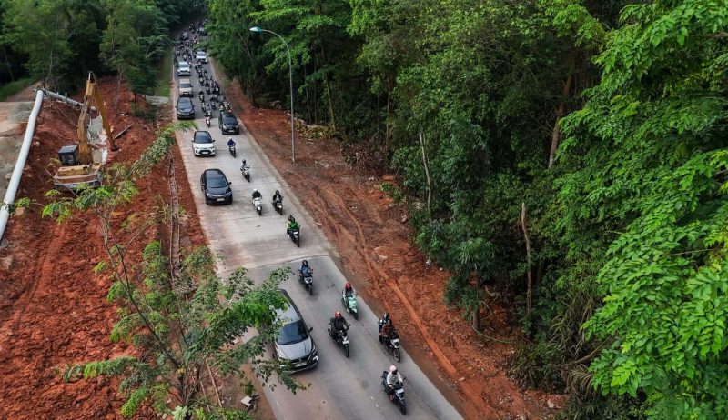 Perbaikan Selesai, Jalan Vista Kembali Dapat Digunakan