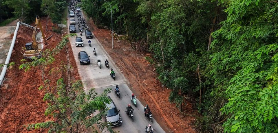 Perbaikan Selesai, Jalan Vista Kembali Dapat Digunakan